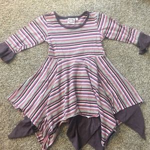 Lilli Lovebird-Spring handkerchief hem dress